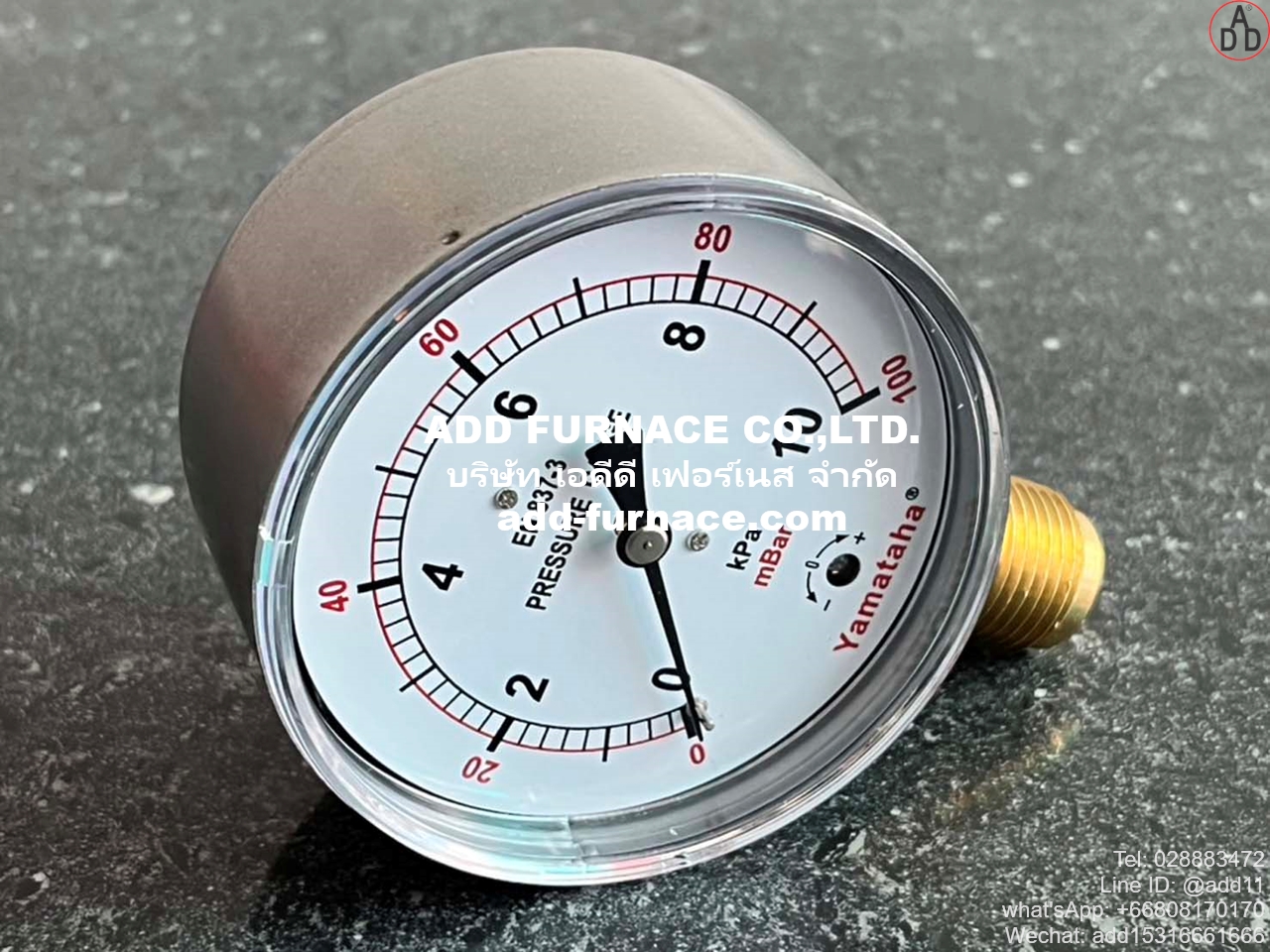 Yamataha Pressure Gauge 0-10kPa(0-100mBar) (5)